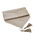 RUNNER JACQUARD GINKGO 33X180CM BEIGE