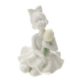 BALLERINA PORC.10CM BIANCA TULIPANO