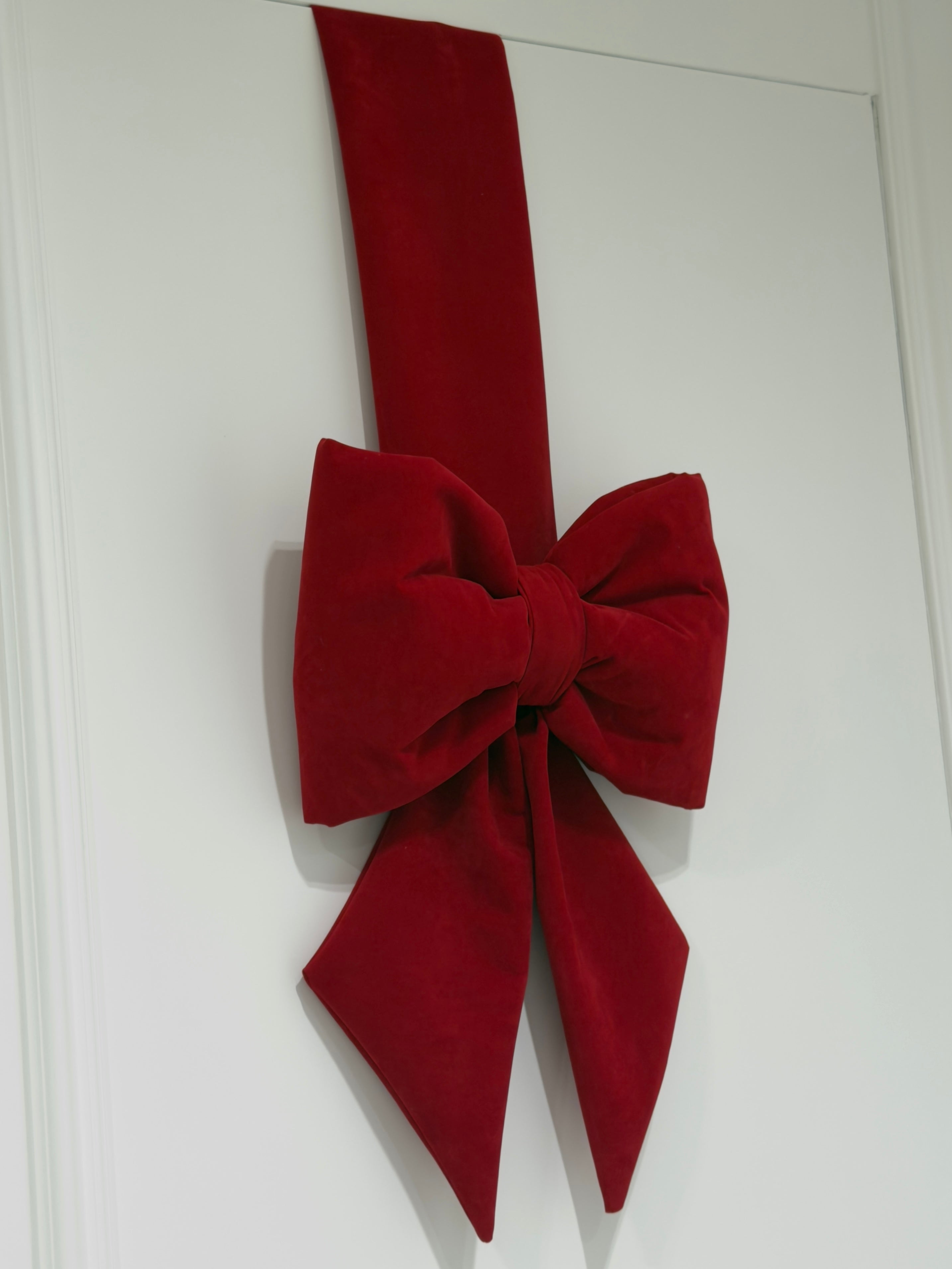 Fiocco fuori e dietro porta