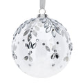 Sfera Vetro Soff.Dec.Dia.8Cm Trasparente