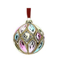 Sfera Vetro Soff.Dec.Multicolor Dia.8Cm