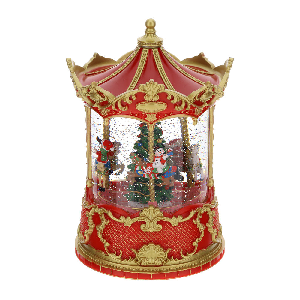 Carosello Acqua/Neve Dia.15Xh21Cm Rosso