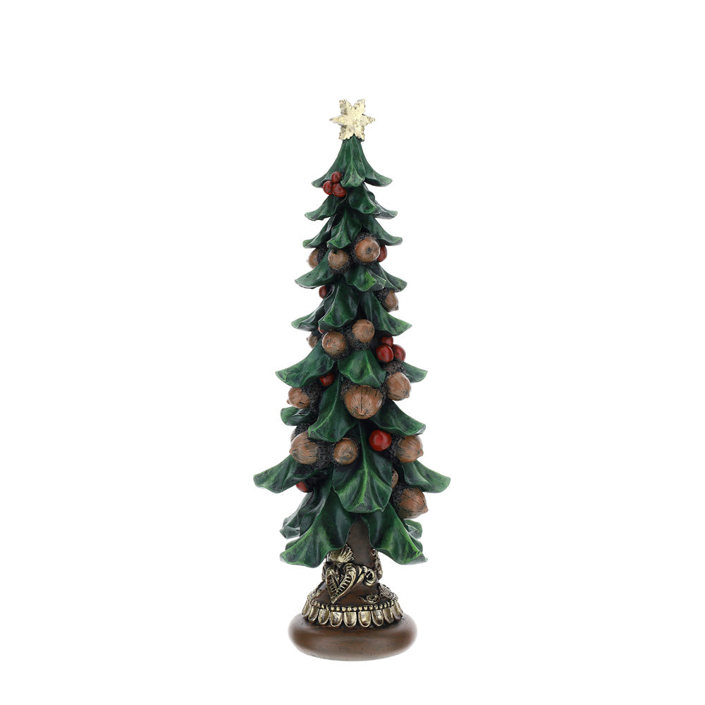 Albero Di Natale Resina H32Cm Verde