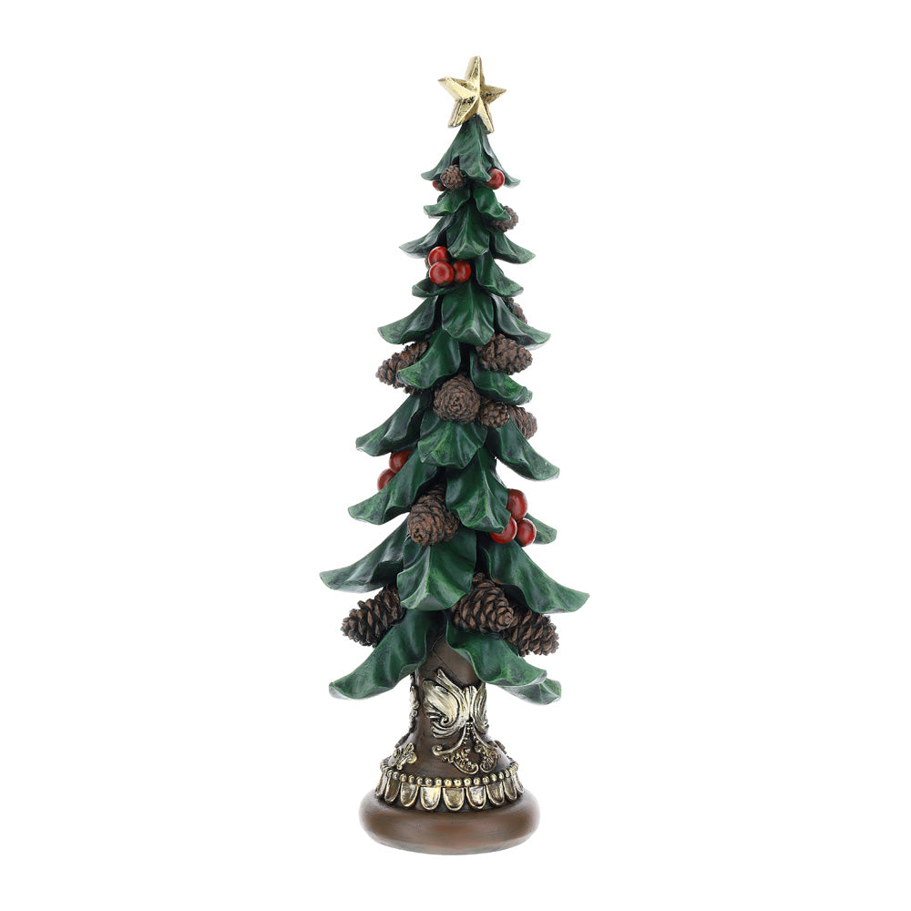 Albero Di Natale Resina H41Cm Verde