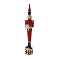 SOLDATINO FANCY RESINA H47CM ROSSO/ORO