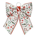 Fiocco Tessuto Stampa Natale 41X52Cm