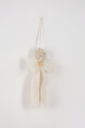 Nappa angioletto con applicazione farfalla H 16 cm (c/scatola)
