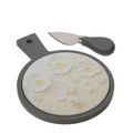 TAGLIERE LEGNO/CERAMICA 20X15CM TORTORA