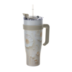 MUG TERMICO 1200ML CANVAS DIA.11X27CM