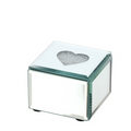 COFANETTO LEGNO/SPECCHIO 7X7XH5CM