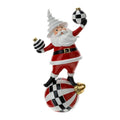 BABBO NATALE FANCY RESINA H43CM ROSSO