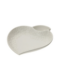 PIATTO CUORE SNACK PORC.ROMANCE 20CM