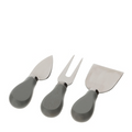 SET 3 COLTELLI FORMAGGIO 20CM TORTORA