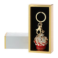 Portachiavi Gioiello Cupcake Rosso - 4,5x13cm