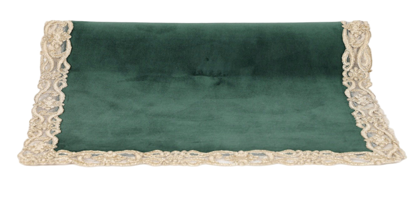 Runner in velluto Fiori di Lena