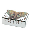COFANETTO LEGNO/SPECCHIO 15X10X5CM