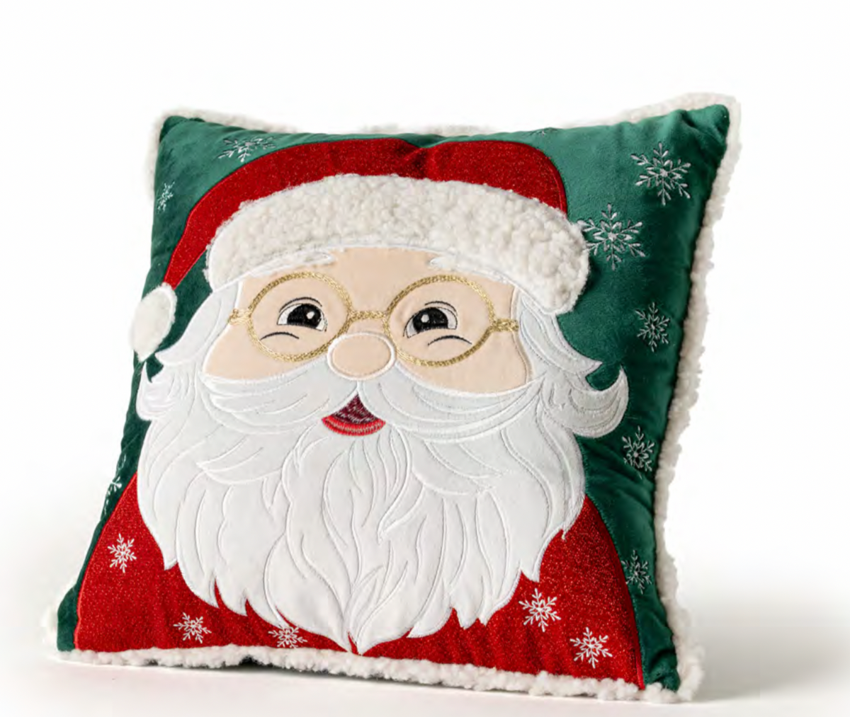 Cuscino quadrato 40x40 Babbo Natale