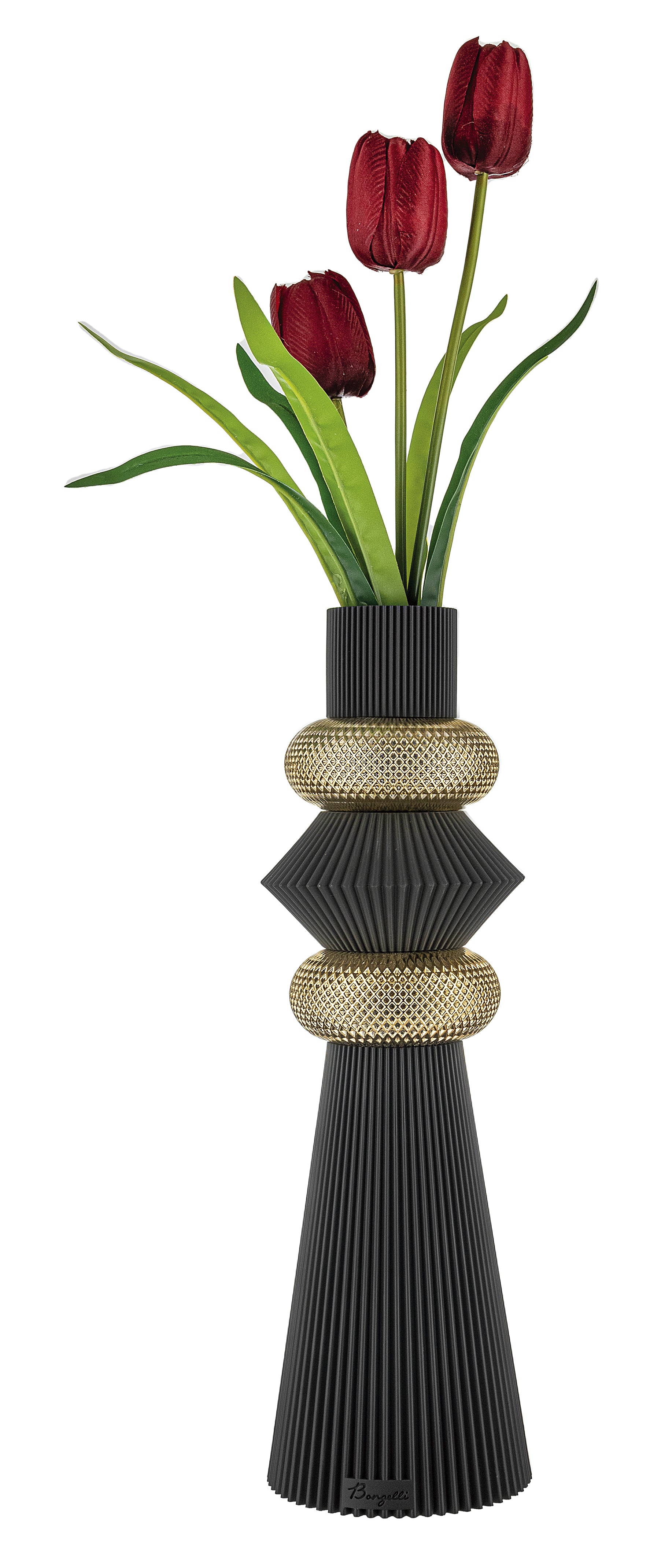 Vaso Modular H.39 Nero - Oro