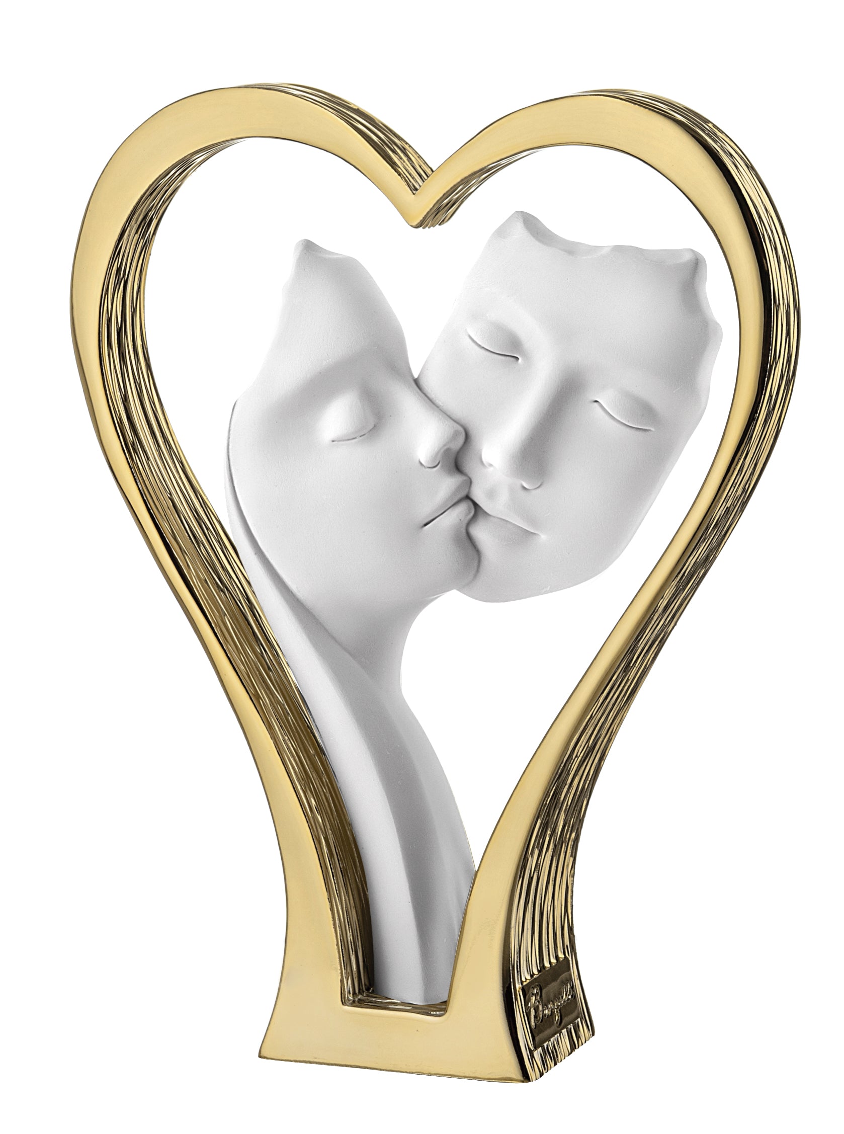 Coppia Cuore Alta Visi H.18 Oro