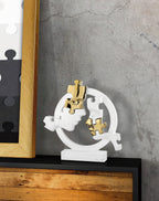 Visi Puzzle Cerchio D.13 Bianco-Oro