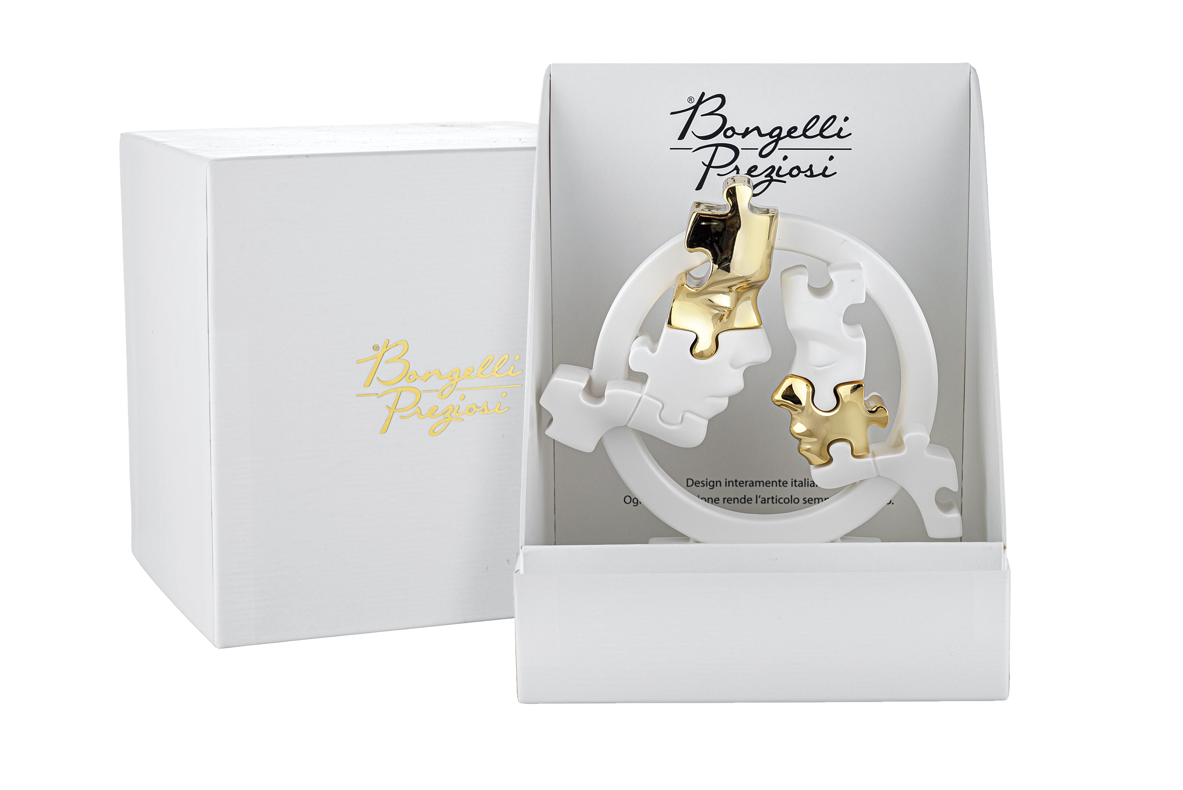 Visi Puzzle Cerchio D.13 Bianco-Oro