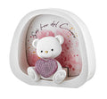 Orsetto Luce Scatolina12X11 Rosa