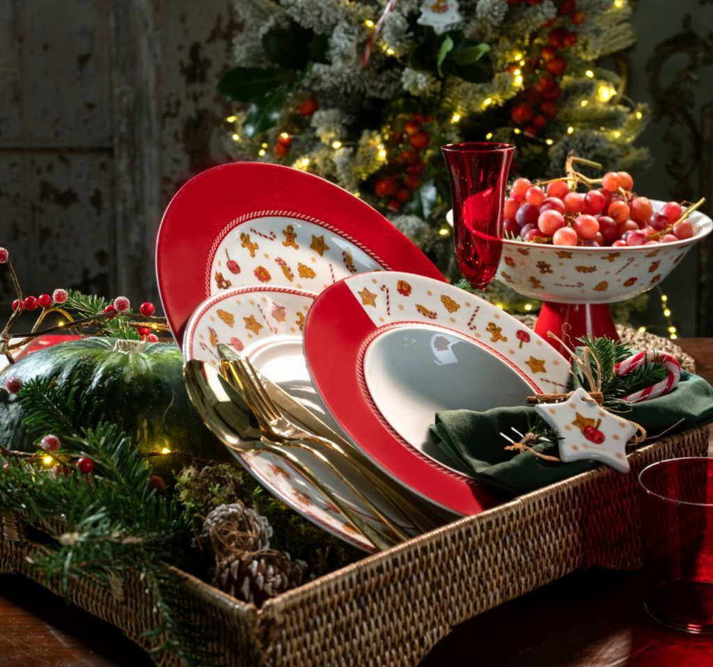 Posto Tavola 3pz 28-25-22cm Sweet Natale