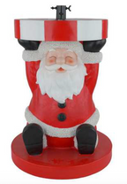 BASE ALBERO BABBO NATALE DIA.39*H.53CM