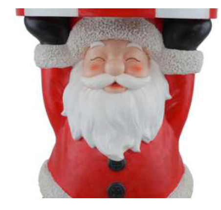 BASE ALBERO BABBO NATALE DIA.39*H.53CM