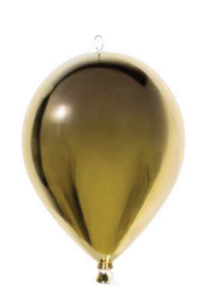 PALLONCINO DIA.20XH.25CM ORO