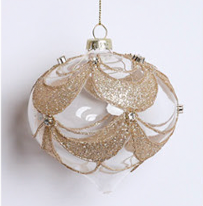 CIPOLLA IN VETRO BOLLA D 10 CM