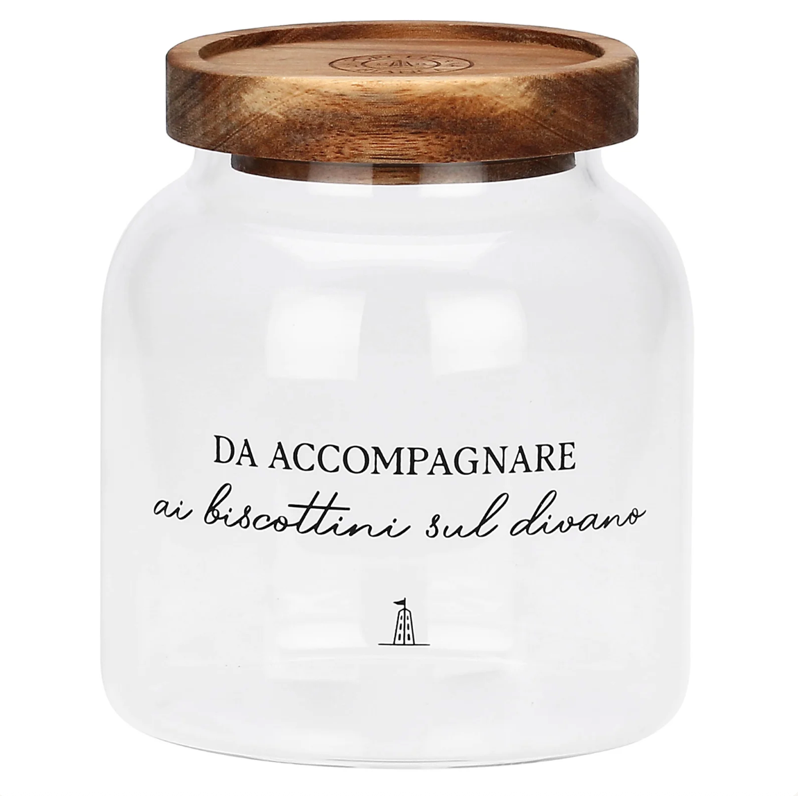Barattolo Tisana, I Garbati - Vetro Borosilicato, 800 ml