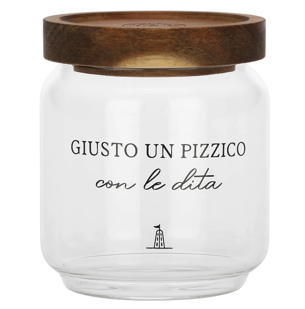 Barattolo Sale, I Garbati - Vetro Borosilicato