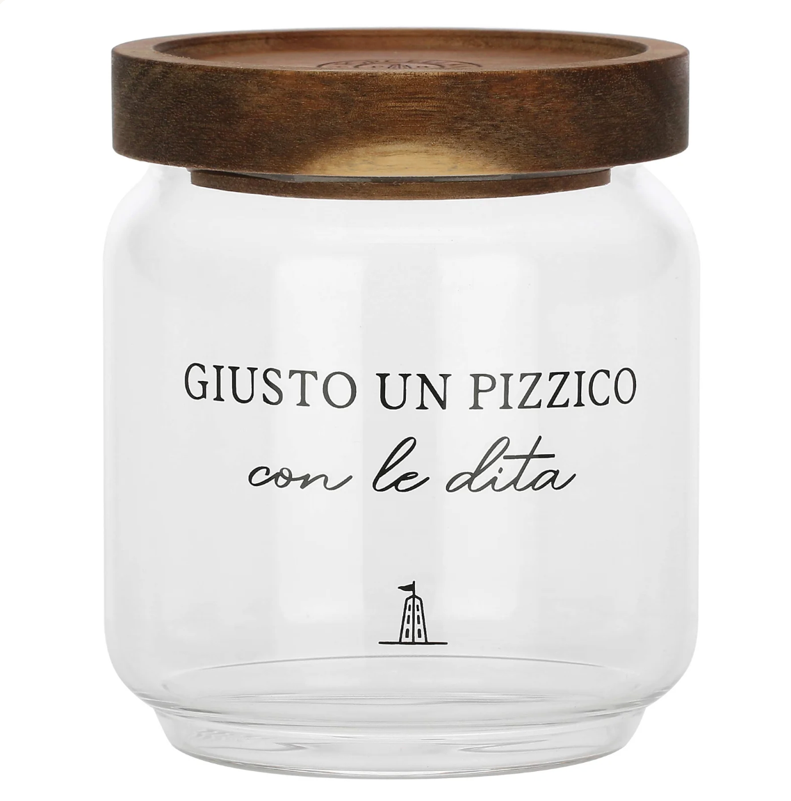 Barattolo Sale, I Garbati - Vetro Borosilicato