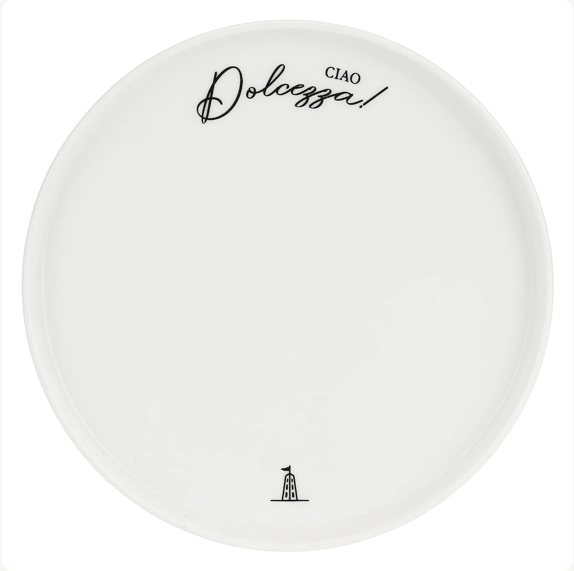 Alzatina, I Garbati - Porcellana, 17 cm