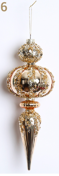 ADDOBBO VETRO 9*9*25 CM