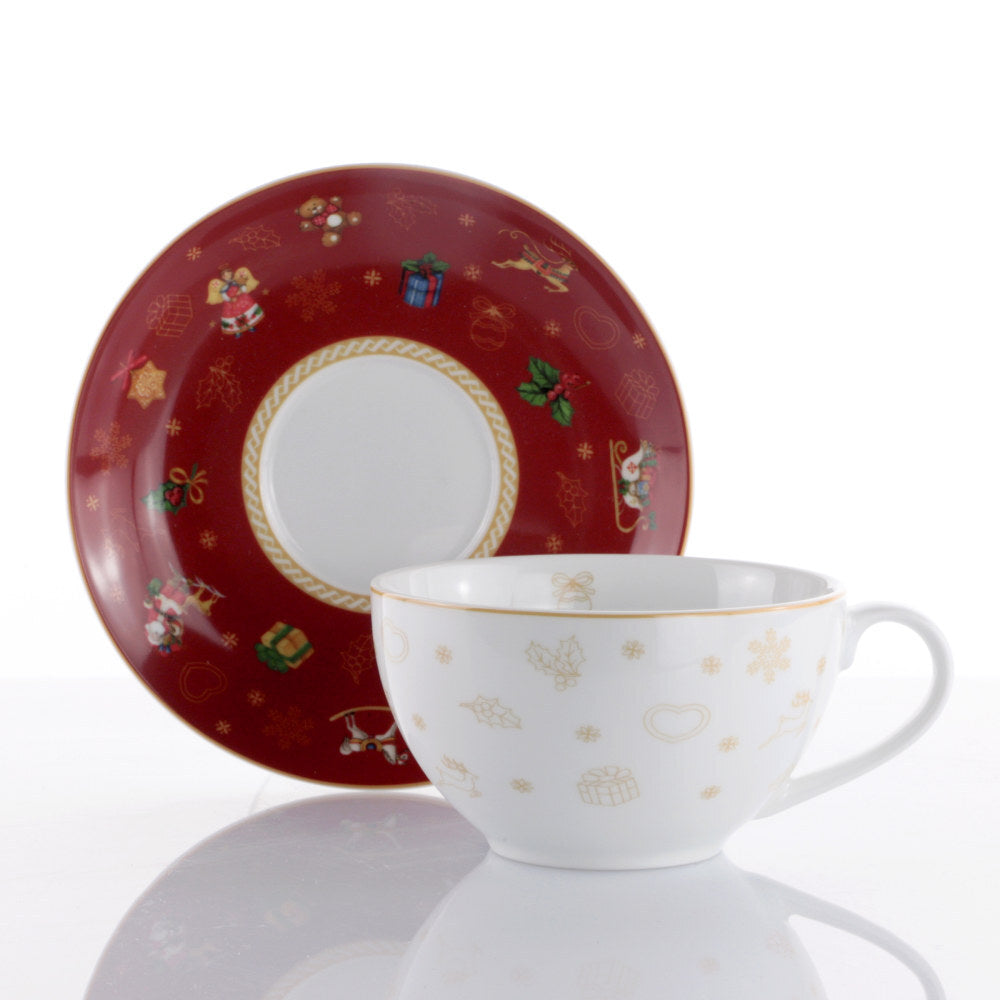 Tazza Colazione c/p 0,45 Winter Gift Natale