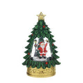 Albero Acqua/Neve C/Int.B.Natale 11X19Cm