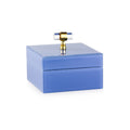 Scatola Portagioie 13x13x10,9 Blu
