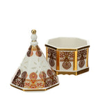CONT.OTTAGONALE PORC.BYZANTIUM 13XH22CM