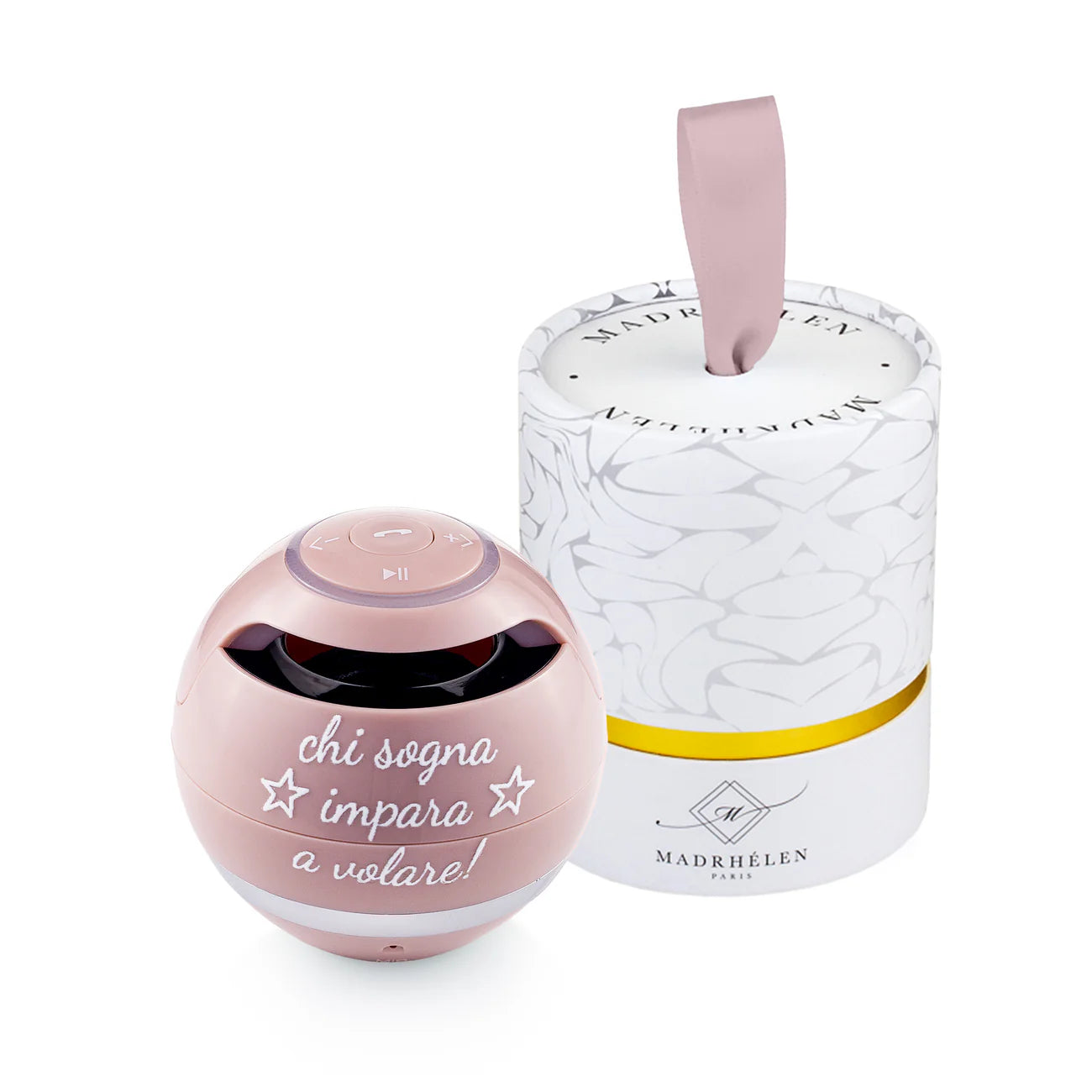 Bomboniera Radio Sfera Nexis Madrhèlen Ø 8 cm.