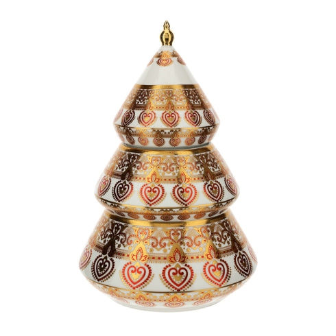 CONT.ALBERO PORC.BYZANTIUM DIA.21XH31CM