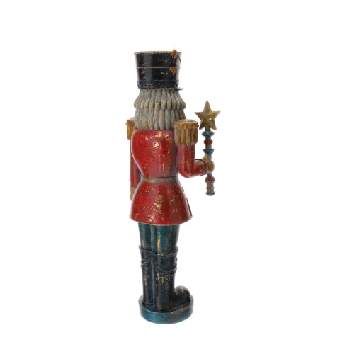 SCHIACCIANOCI RESINA ANCIENT WOOD H60CM